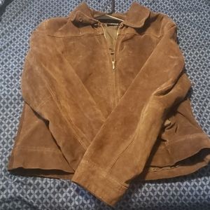 Brown suede jackets